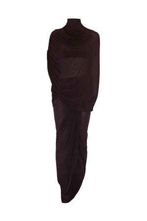 Long brown viscose dress FRANCESCO MURANO | 556T06500